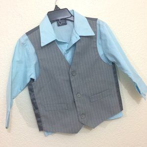 Perry Ellis Portfolio Boys 3T Formalwear 2-pc Set